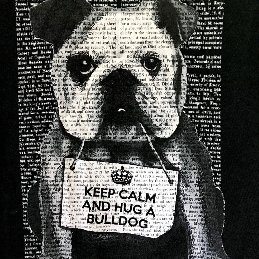 Women’s Bulldog Lover T-shirt Large